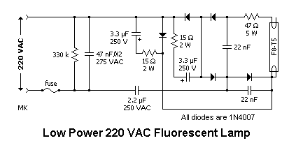 Fluorescent Starter Circuit